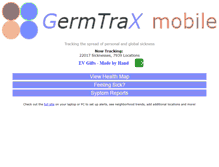 Tablet Screenshot of germtrax.com